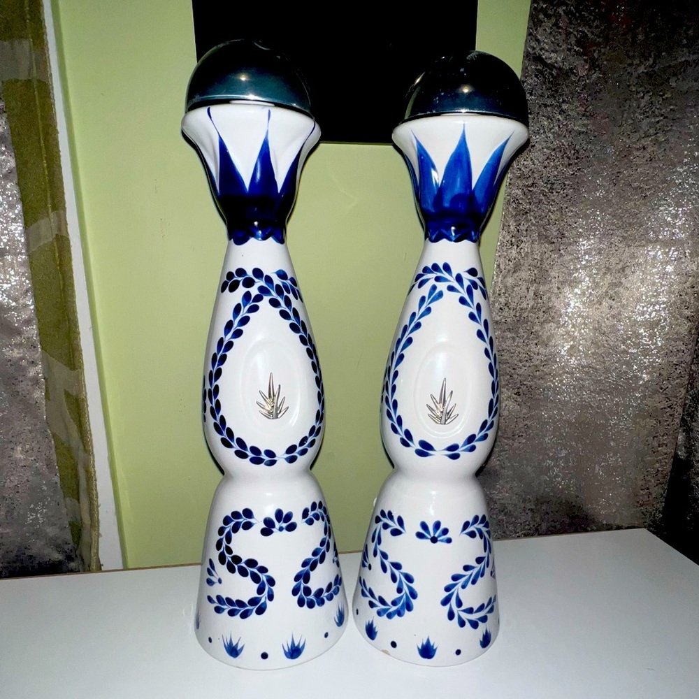 SOLD UP ON EBAY… Set of two Clase Azul Reposado Tequila - 750ml EMPTY ONLY W Top